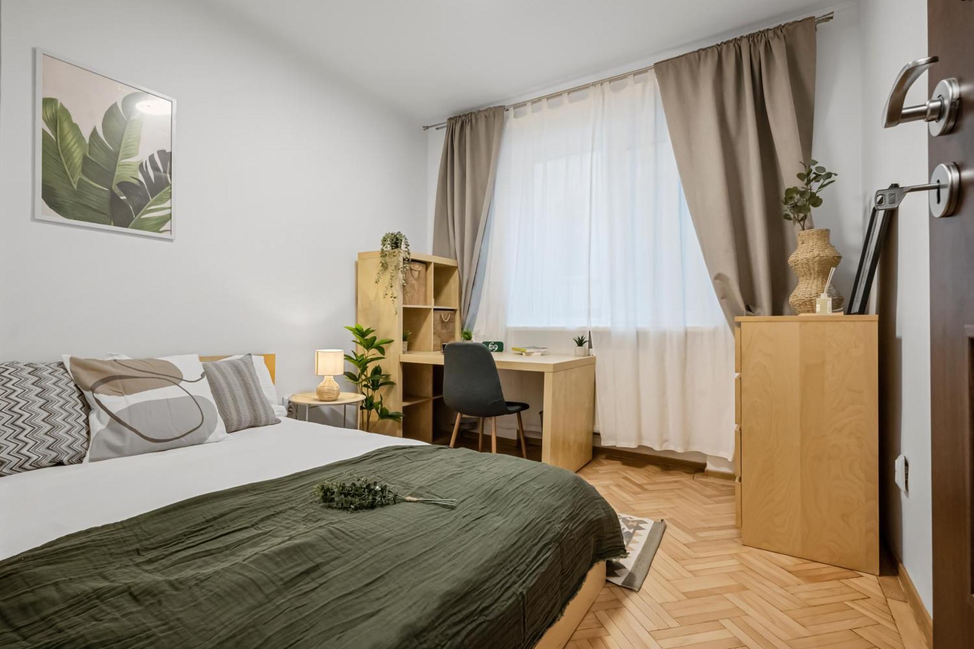 Earthy Escape - Central Apt With Balcony Bukarest Exterior foto
